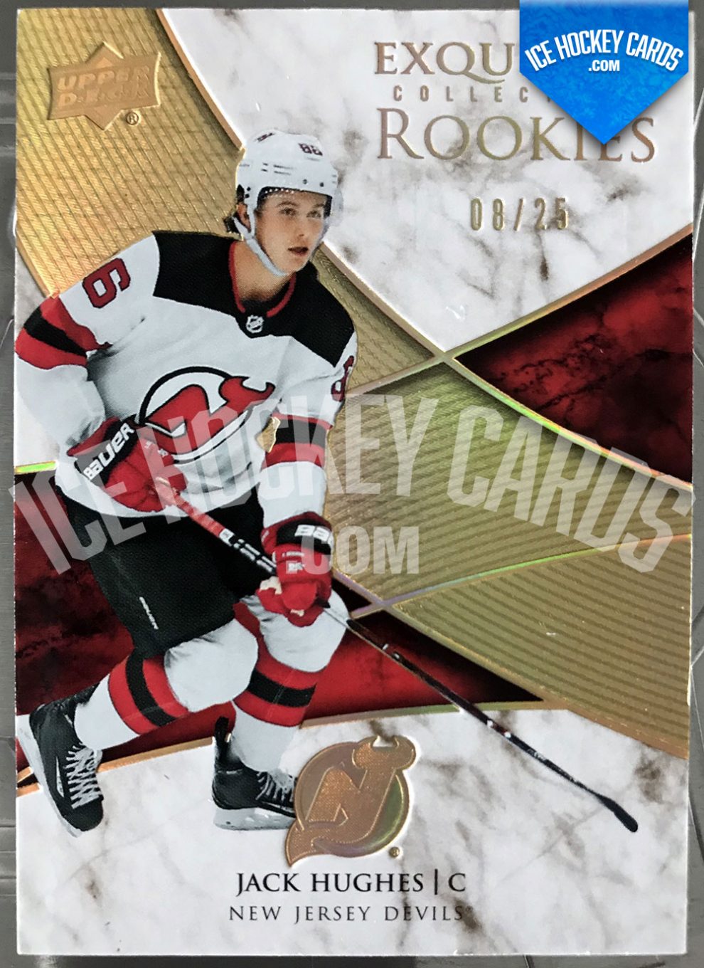  2019-20 Upper Deck NHL Rookie Box Set #1 Jack Hughes New Jersey  Devils Official UD Hockey Trading Card : Collectibles & Fine Art