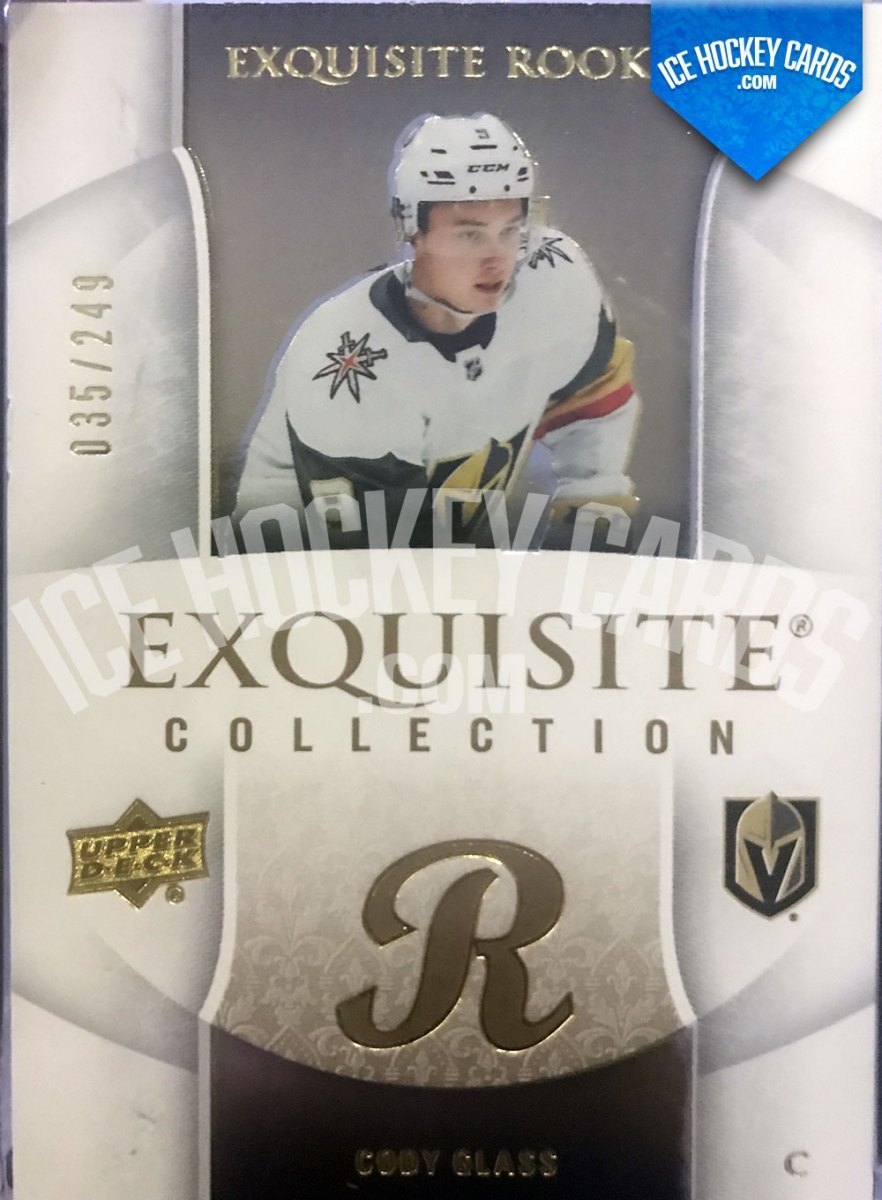 Upper Deck - Black Diamond 19-20 - Cody Glass Exquisite Collection Rookie Card
