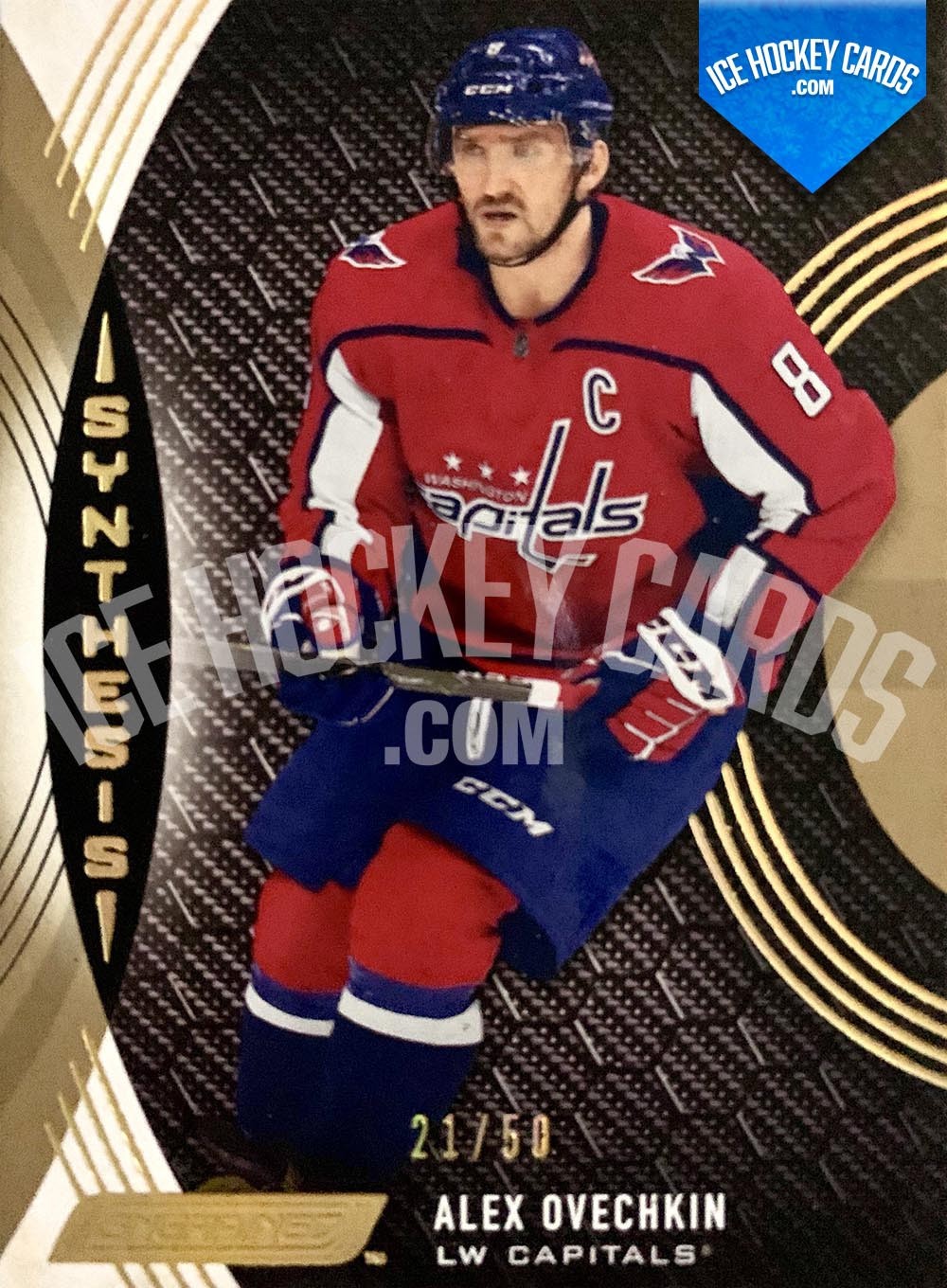 Upper Deck - Engrained 2018-19 - Alexander Ovechkin Synthesis Gold # to 50 RARE