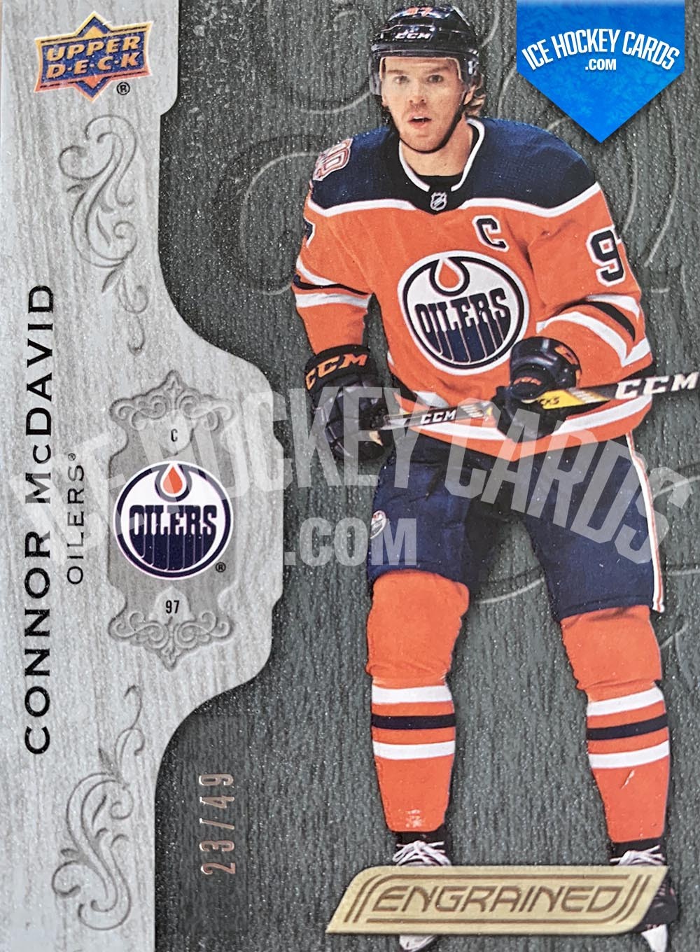 Upper Deck - Engrained 2018-19 - Connor McDavid Base Card # to 49