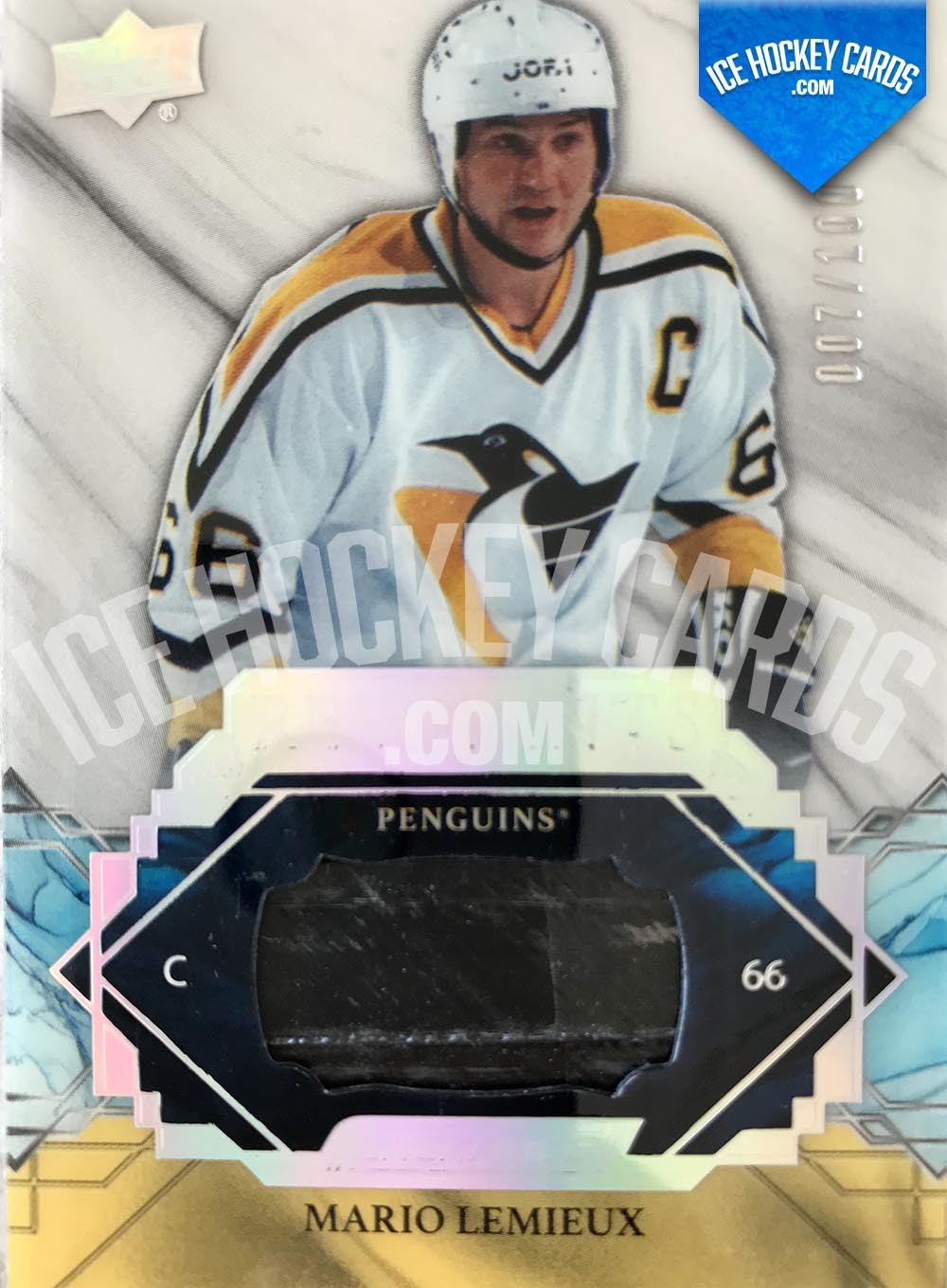Upper Deck - Engrained 2019-20 - Mario Lemieux Remnants Sticks Game-Used # to 100
