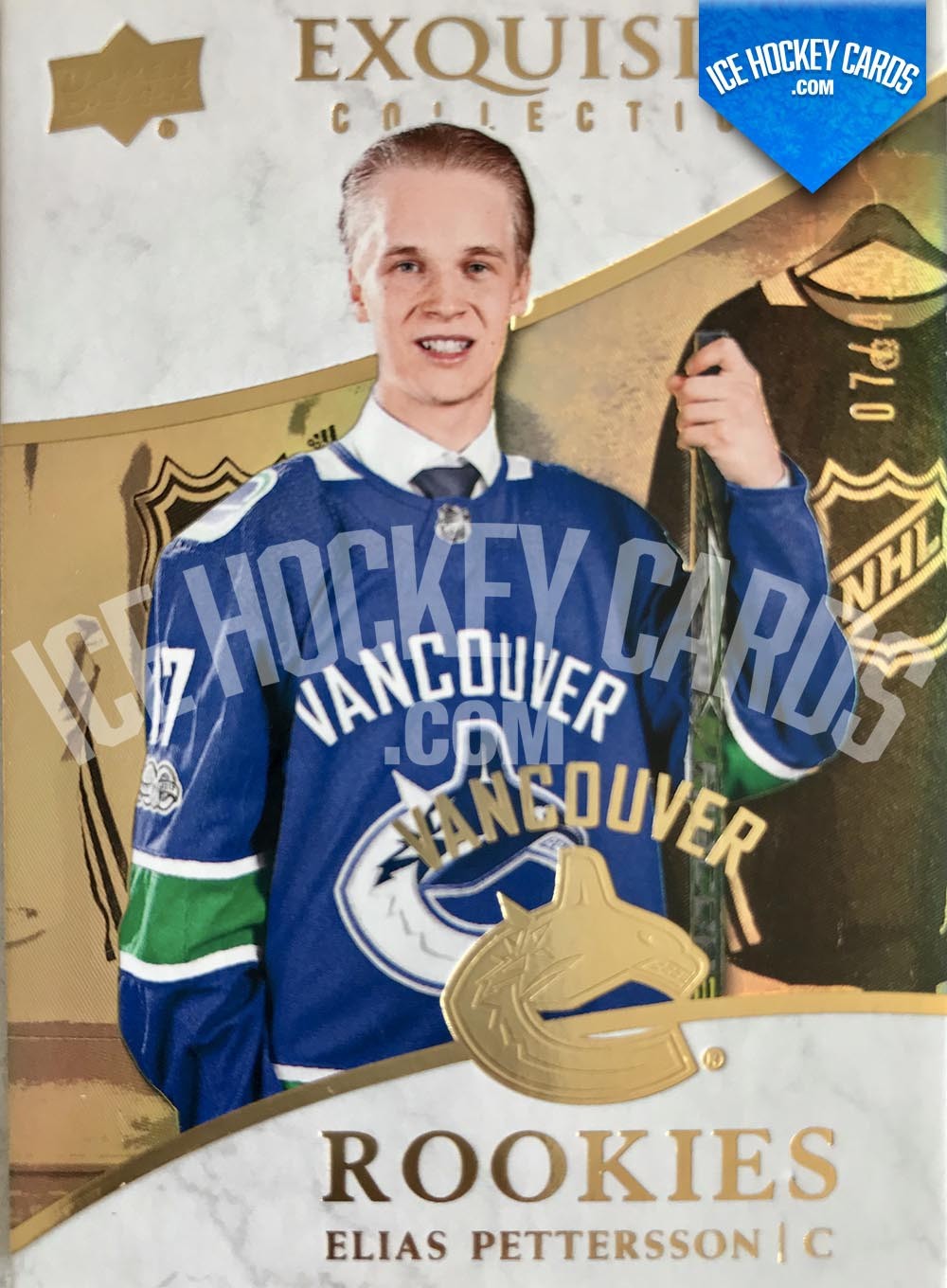Upper Deck - Exquisite Collection 2018-19 - Elias Pettersson Exquisite Rookies Card # to 41 RARE