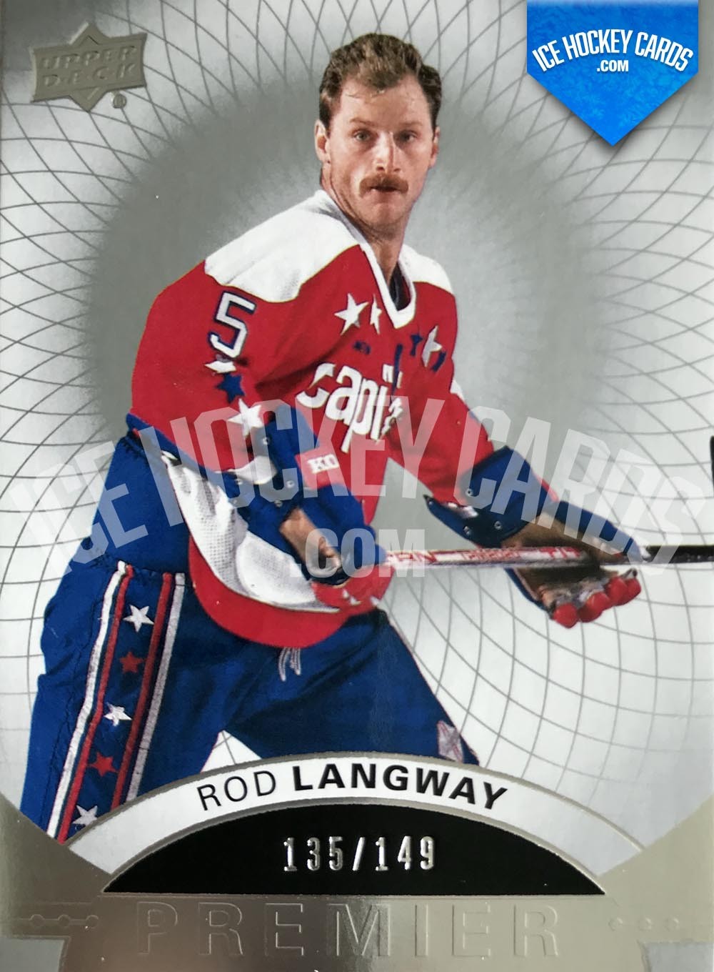 Upper Deck - Premier Hockey 2017-18 - Rod Langway Premier Legend Base Card