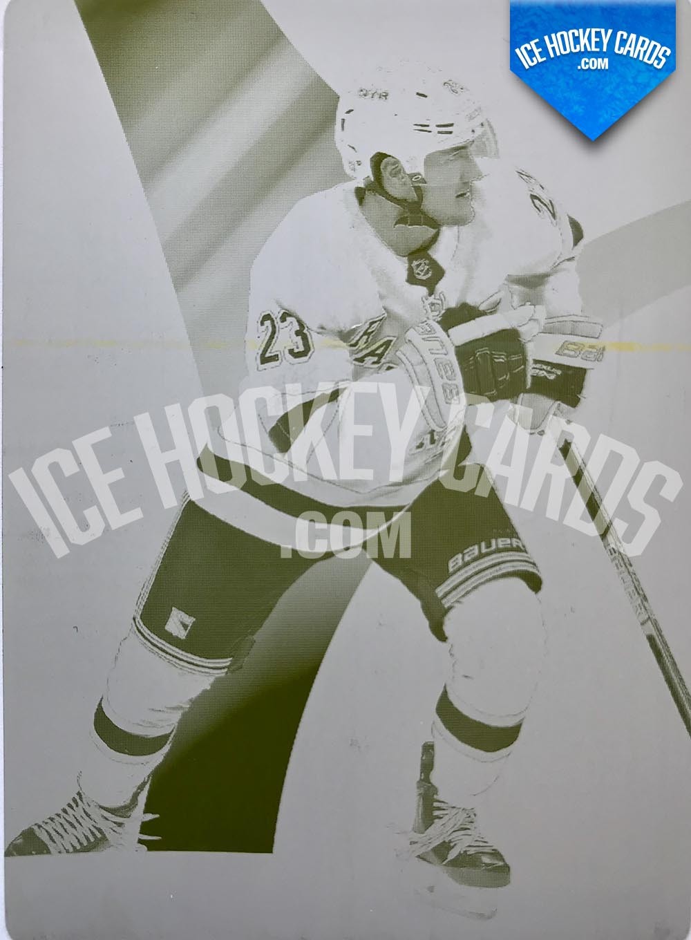 Upper Deck - SP Game Used 2019-20 - Adam Fox Authentic One-of-One Rookie Printing Plate UNIQUE