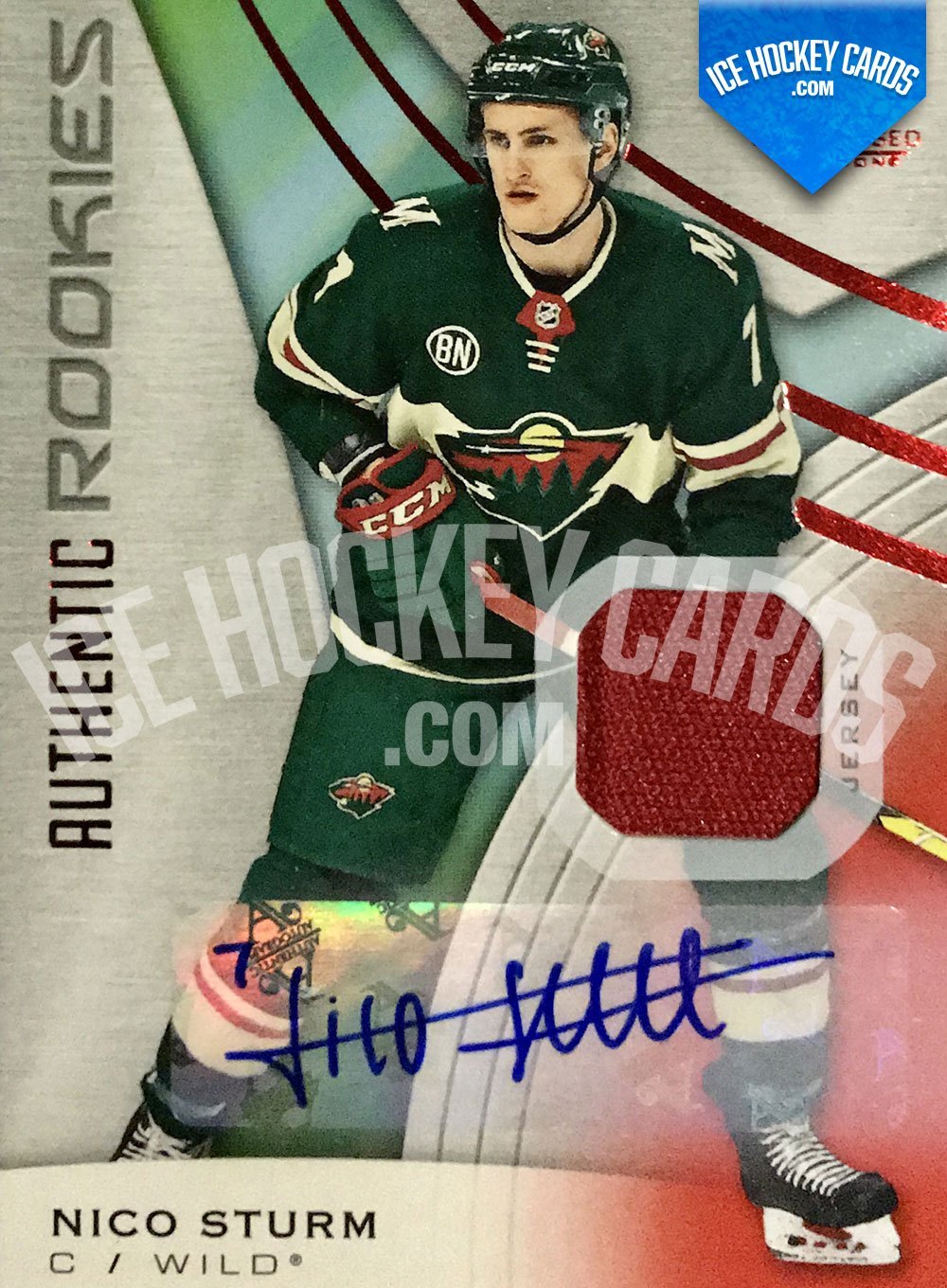 Upper Deck - SP Game Used 2019-20 - Nico Sturm Authentic Rookies Auto Patch RC