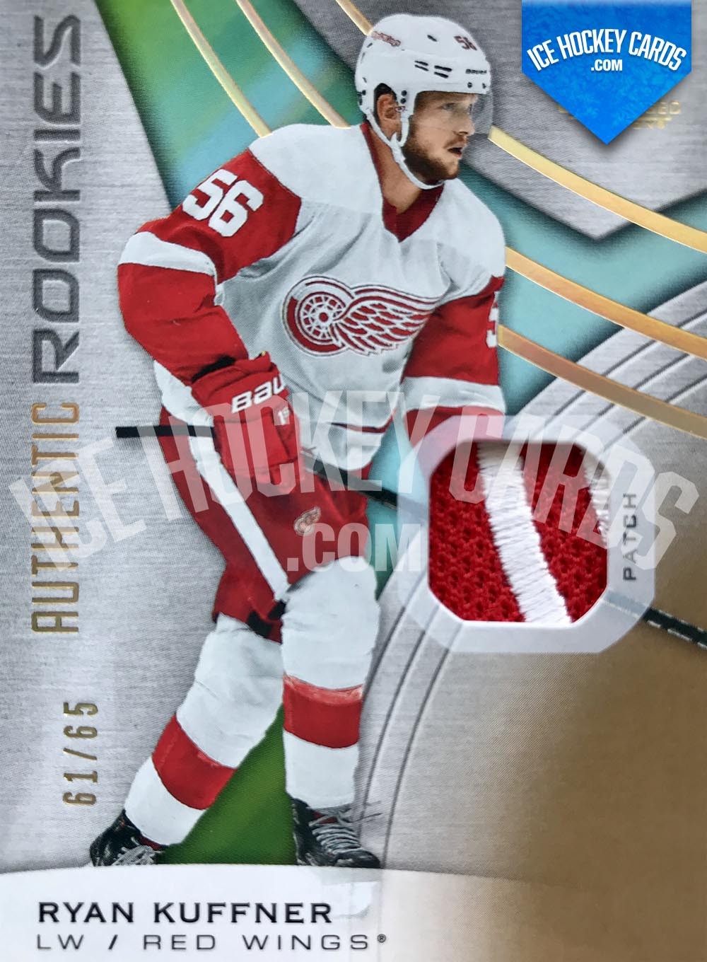 Upper Deck - SP Game Used 2019-20 - Ryan Kuffner Authentic Rookies Patch Card # to 65