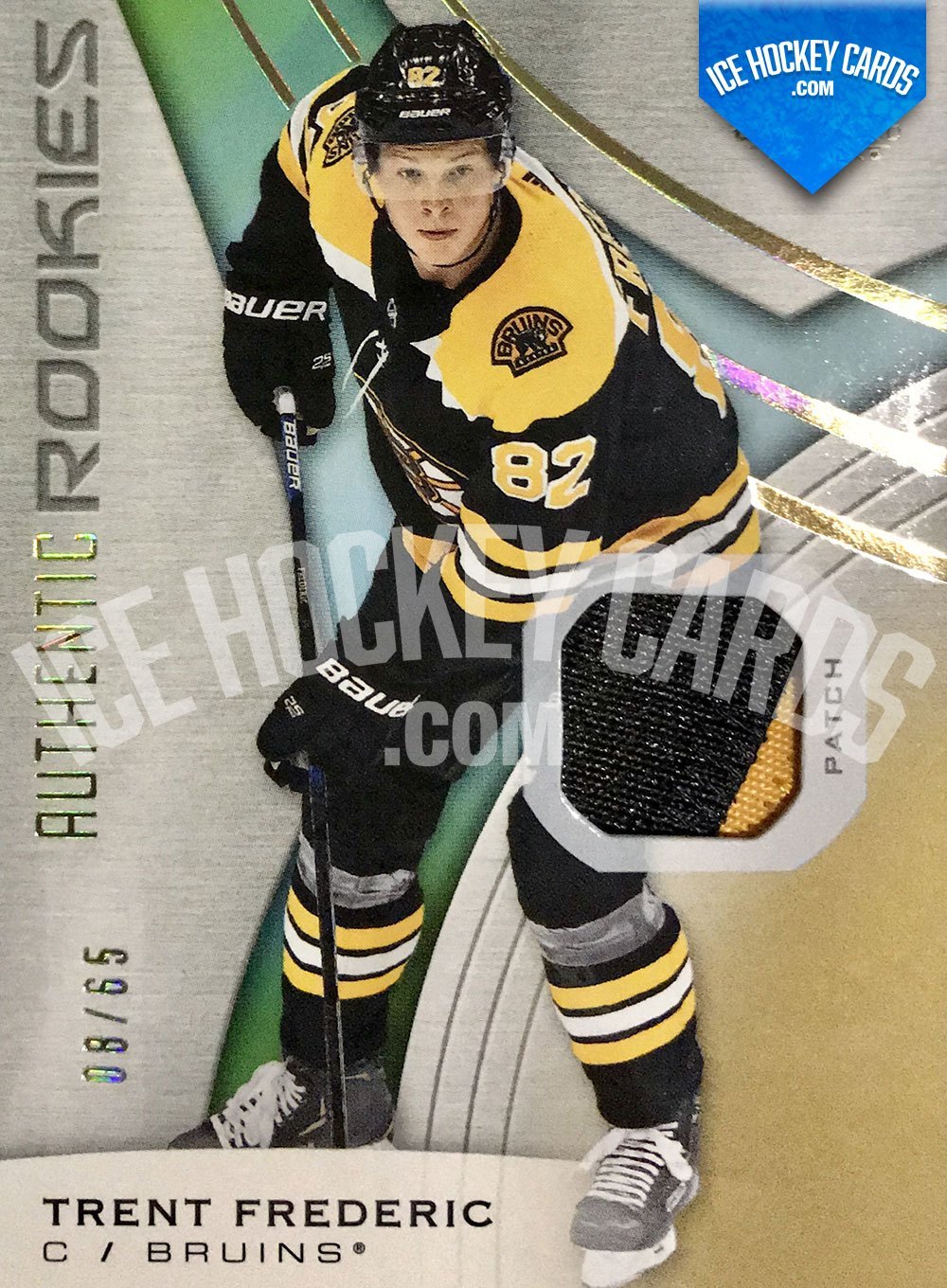 Upper Deck - SP Game Used Hockey 2019-20 - Trent Frederic Authentic Rookies Patch RC # to 65