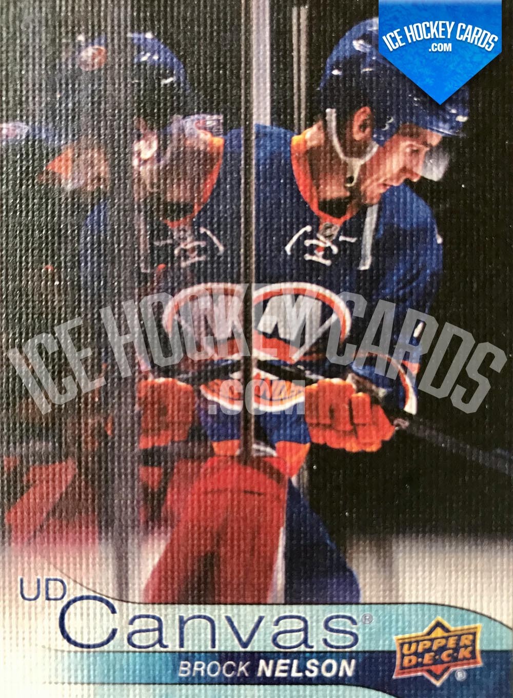 Upper Deck - Series 2016-17 - Brock Nelson UD Canvas Card