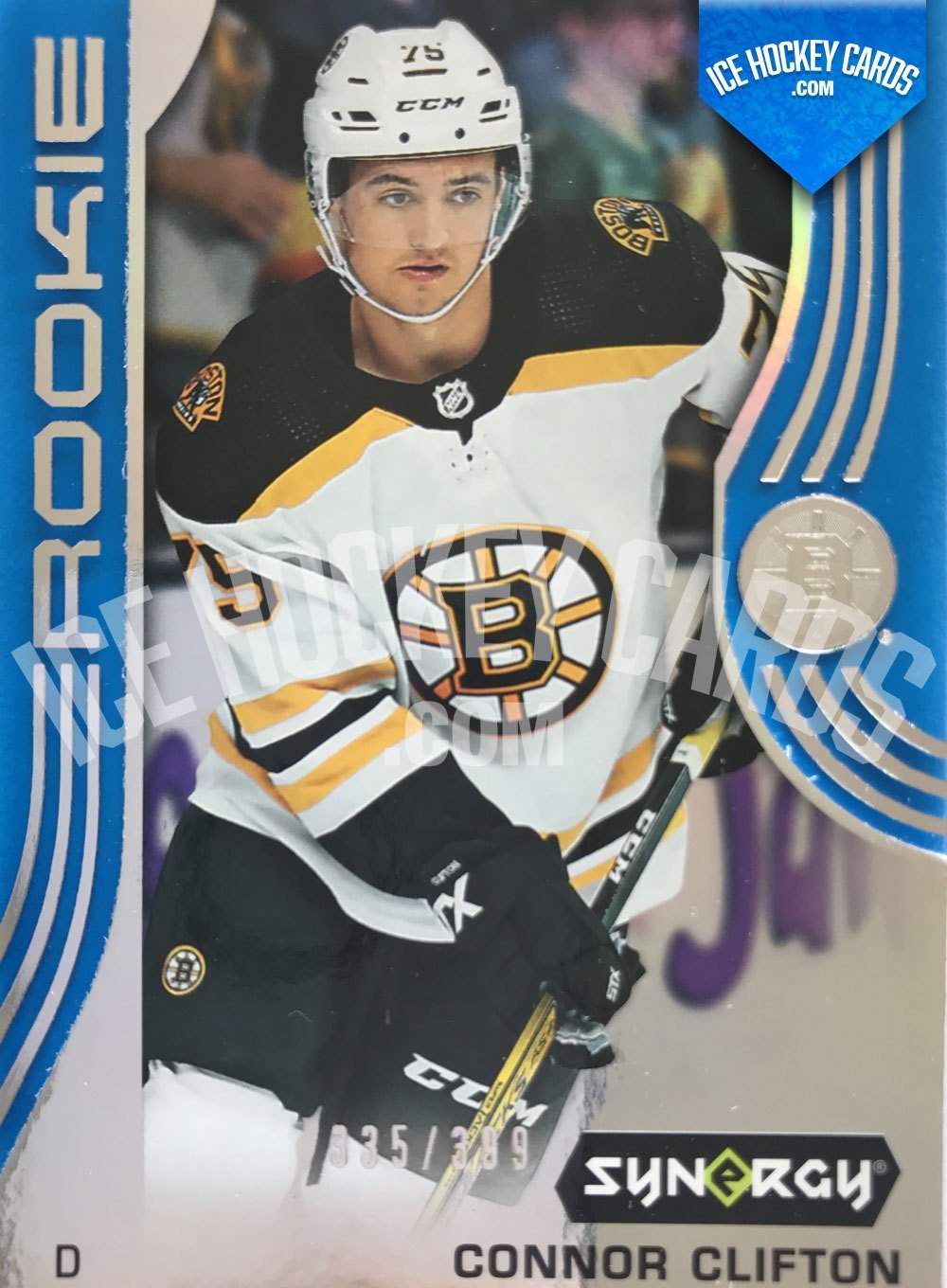 Upper Deck - Synergy 19-20 - Connor Clifton Rookie Card Blue
