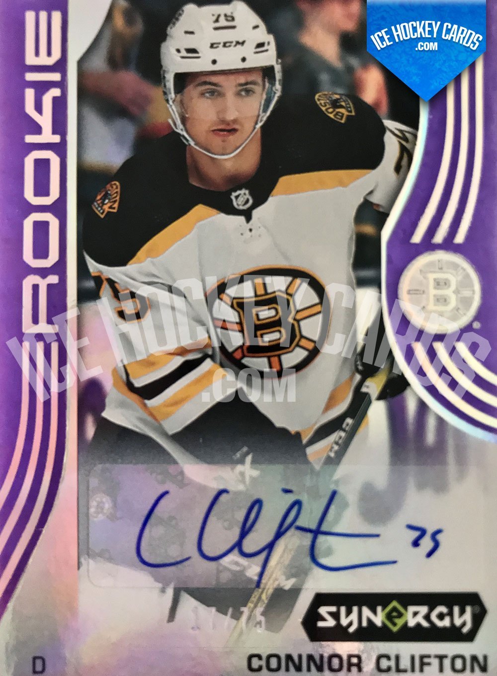 Upper Deck - Synergy 2019-20 - Connor Clifton Autographed Rookie RC # to 75