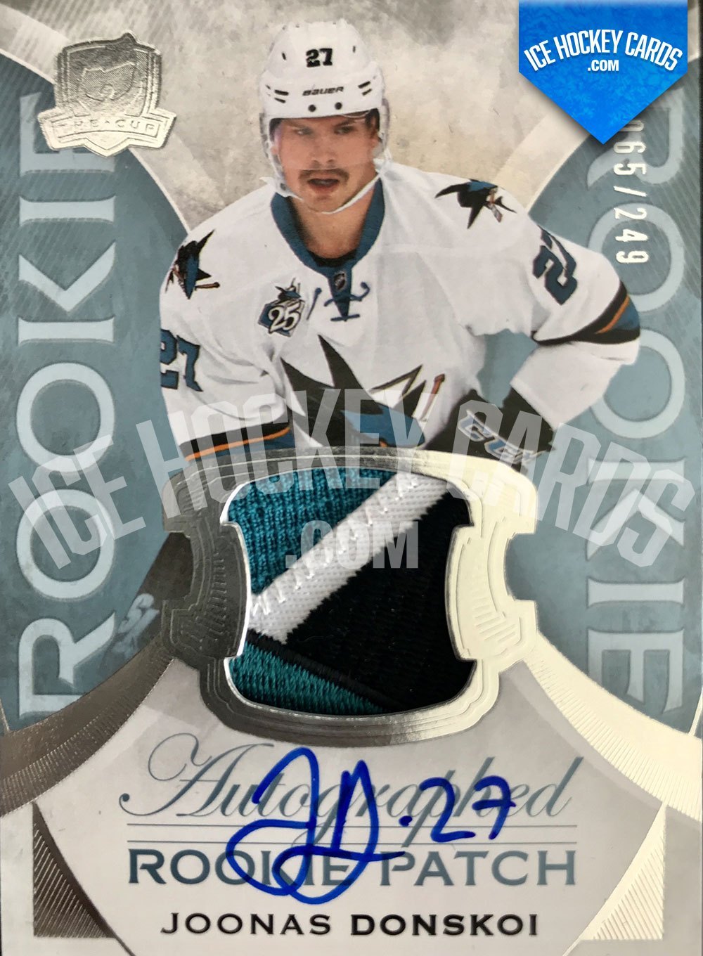 Upper Deck - The Cup 2015-16 - Joonas Donskoi Rookie Auto Patch RC