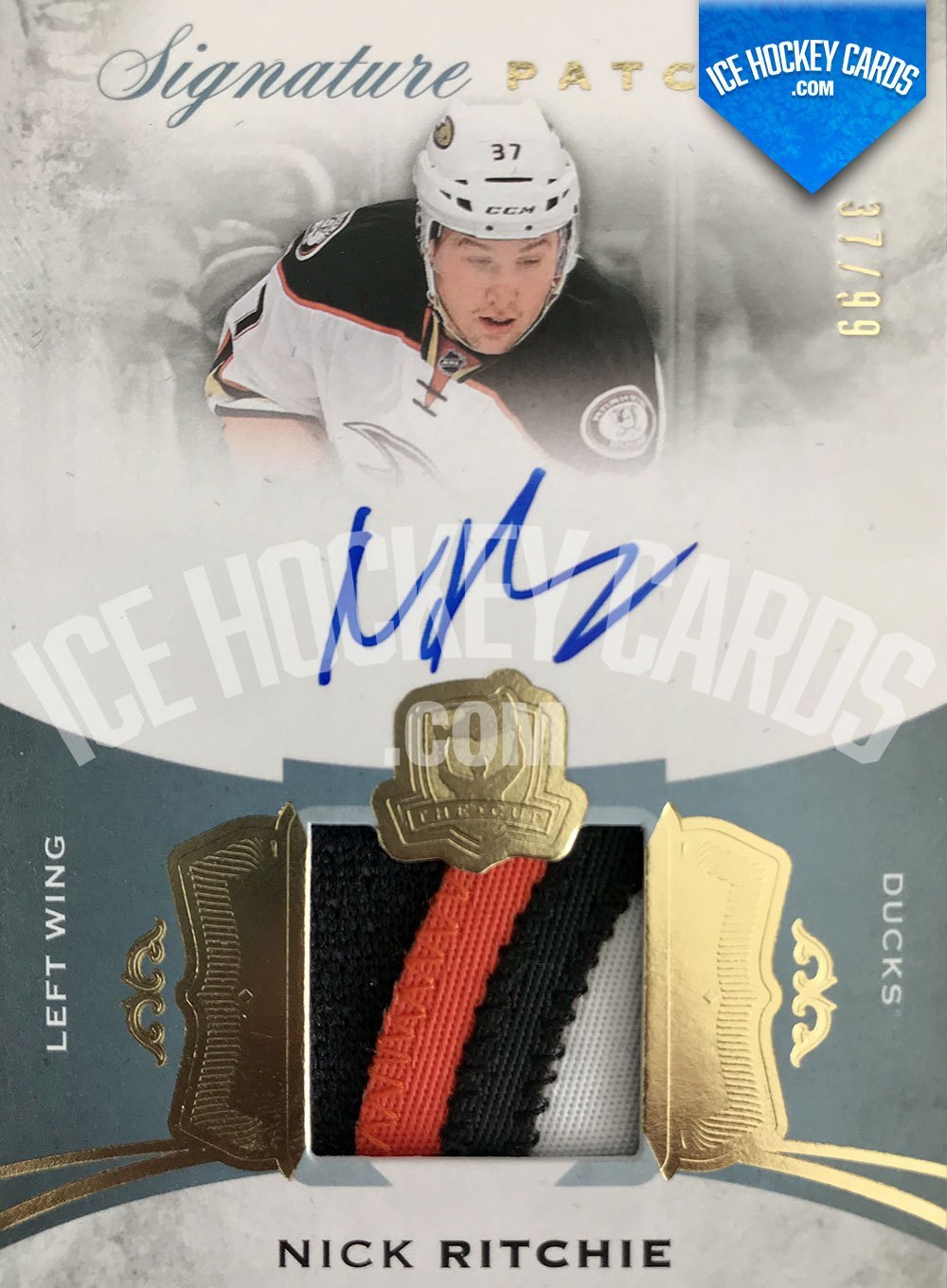 Upper Deck - The Cup 2015-16 - Nick Ritchie Signature Patches Auto