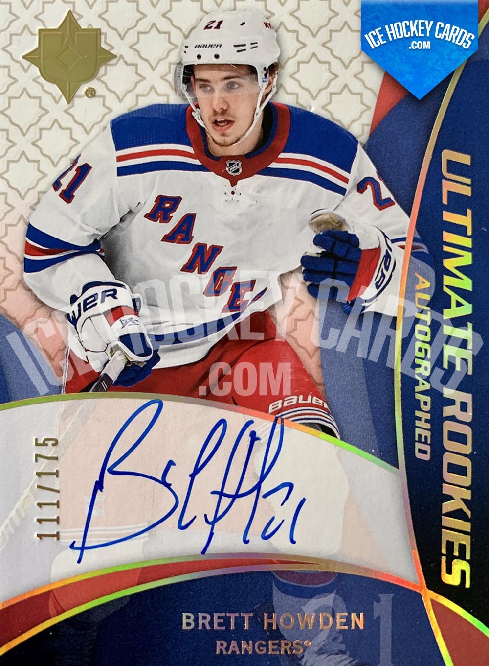 Upper Deck - Ultimate Collection 2018-19 - Brett Howden Autographed Ultimate Rookies Card
